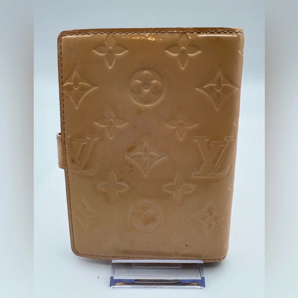 Louis Vuitton Vernis Beige Agenda PM Planner